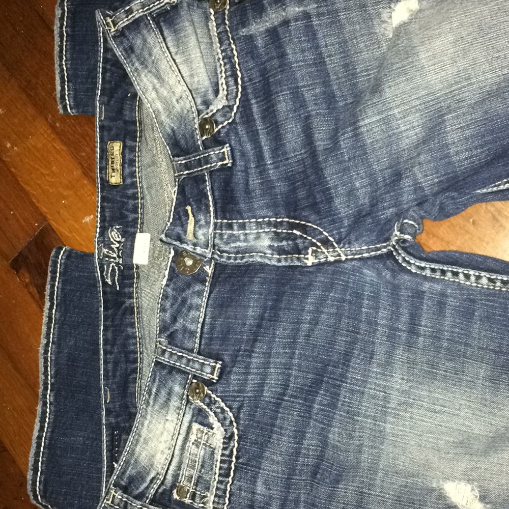 31x35 silver jeans